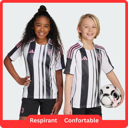 Juventus Domicile Maillot Kit 2025/26 Enfant