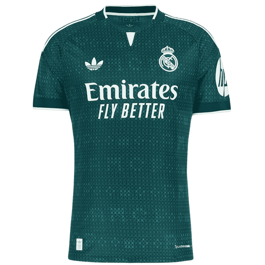 Real Madrid Extérieur Maillot 2026/27 Vert Joueur