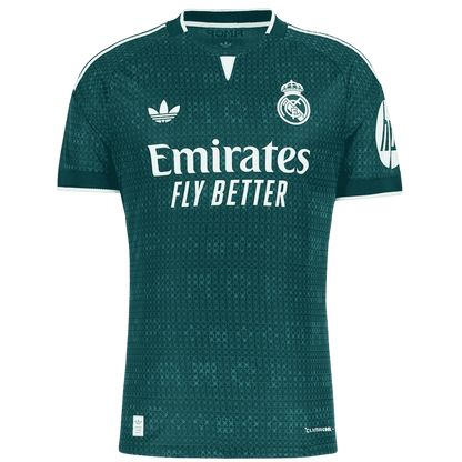 BELLINGHAM #5 Real Madrid Extérieur Maillot 2026/27 Vert Joueur