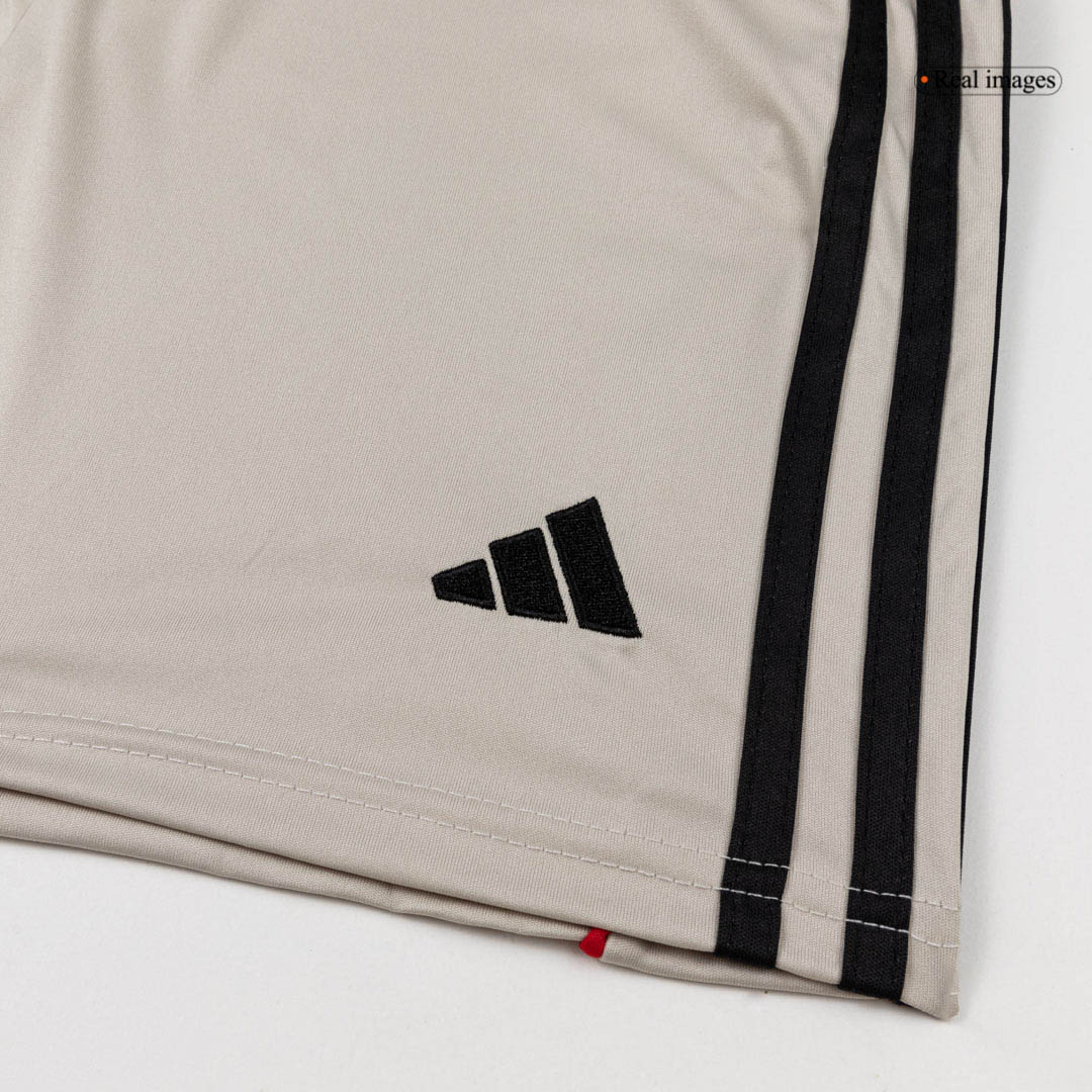 Lisbonne Extérieur Maillot Kit 2025/26 Enfant Beige
