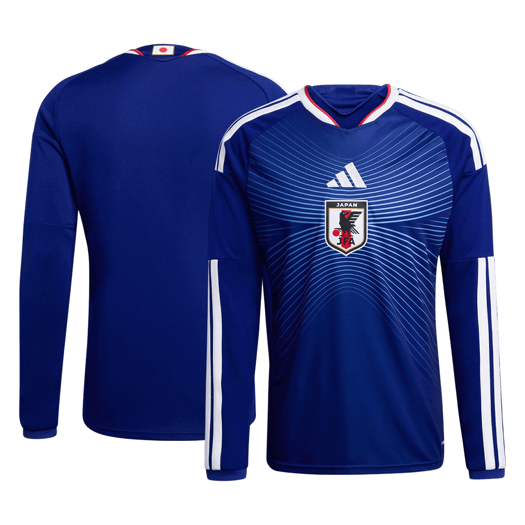 Japon Domicile Maillot Manches Longues - Coupe du Monde 2026 Bleu marine