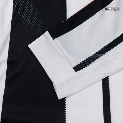 Juventus Domicile Maillot Manches Longues 2025/26 Noir&Blanc