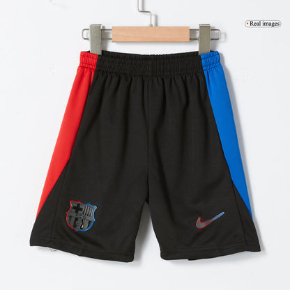 Barcelone Extérieur Maillot Kit 2024/25 - Spotify Logo Without Text Junior - Mon Maillot Foot Store