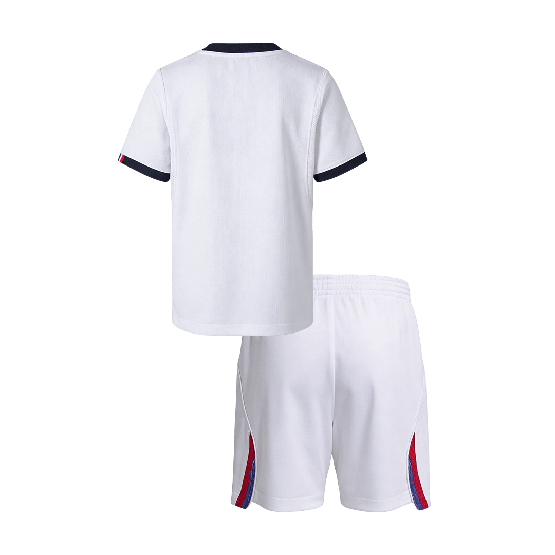 Les Paris Extérieur Maillot Kit 2026/27 Enfant Blanc