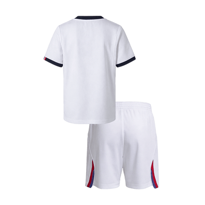 Les Paris Extérieur Maillot Kit 2026/27 Enfant Blanc