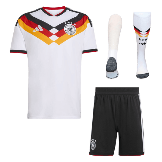 Allemagne Domicile Maillot Kit - Coupe du Monde 2026 Blanc