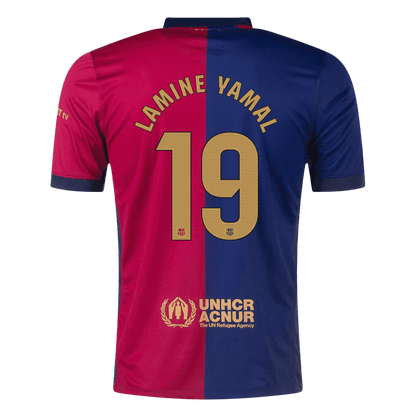 LAMINE YAMAL #19 Barcelone Domicile Maillot 2024/25 Spotify Logo Without Text - Super - Mon Maillot Foot Store
