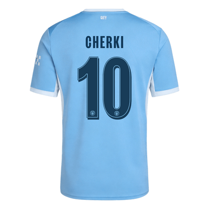 CHERKI #10 Manchester City Domicile Maillot 2026/27 Bleu - UCL