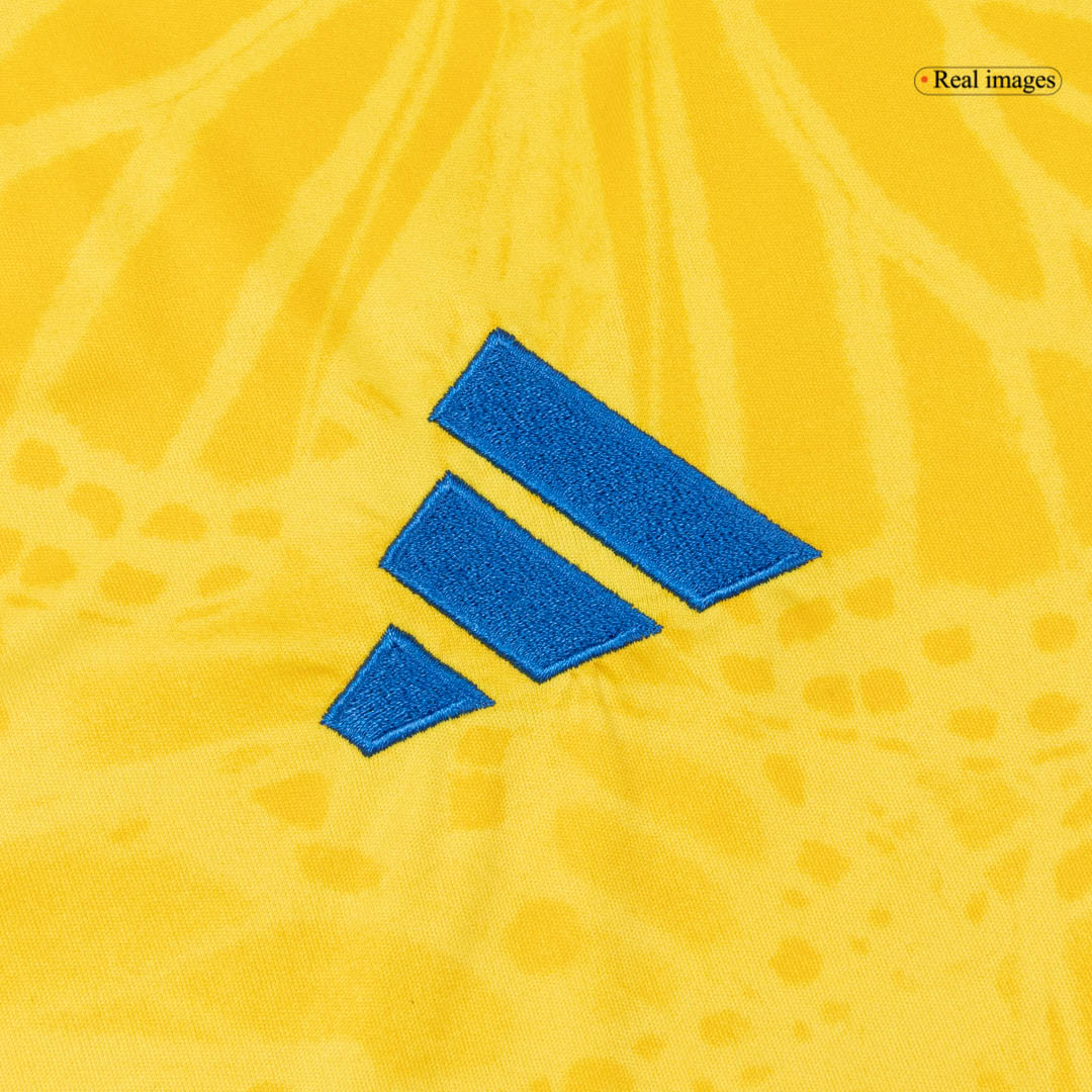 LUIS DíAZ #7 Colombie Domicile Maillot Coupe du Monde 2026 Jaune