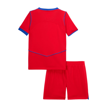 Derde tenue 2025/26 Kids Rood