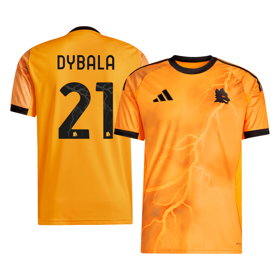 DYBALA #21 Roma Extérieur Maillot 2025/26 Orange