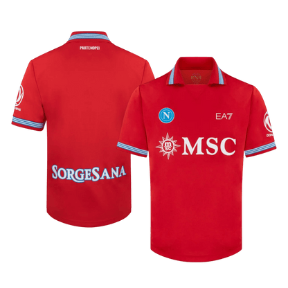 Naples Third Maillot 2026/27 Rouge