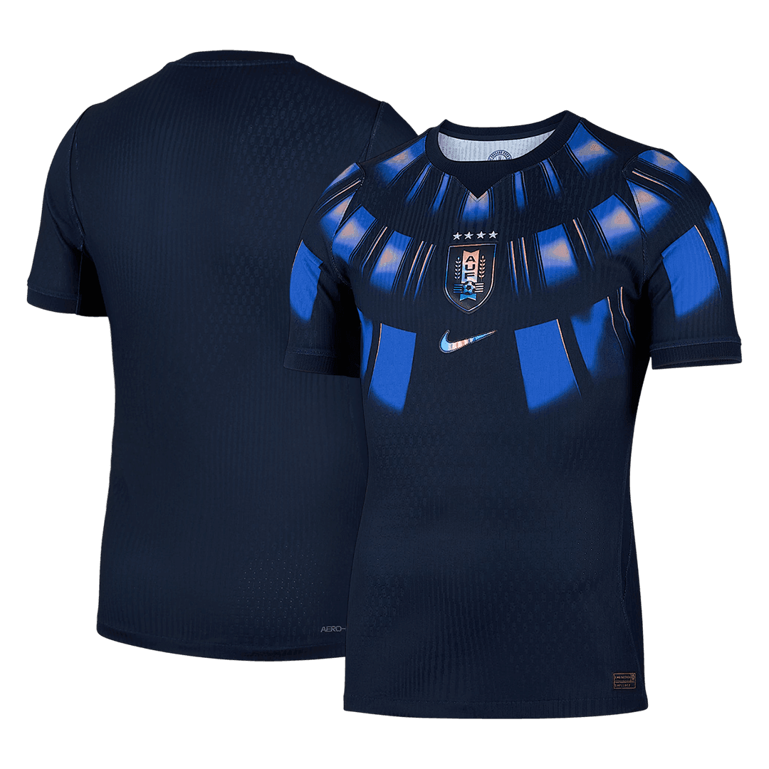 Uruguay Uitshirt - Wereldkampioenschap 2026 Donkerblauw Speler