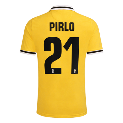 Retro PIRLO #21 Juventus Uitshirt 2013/14 Geel