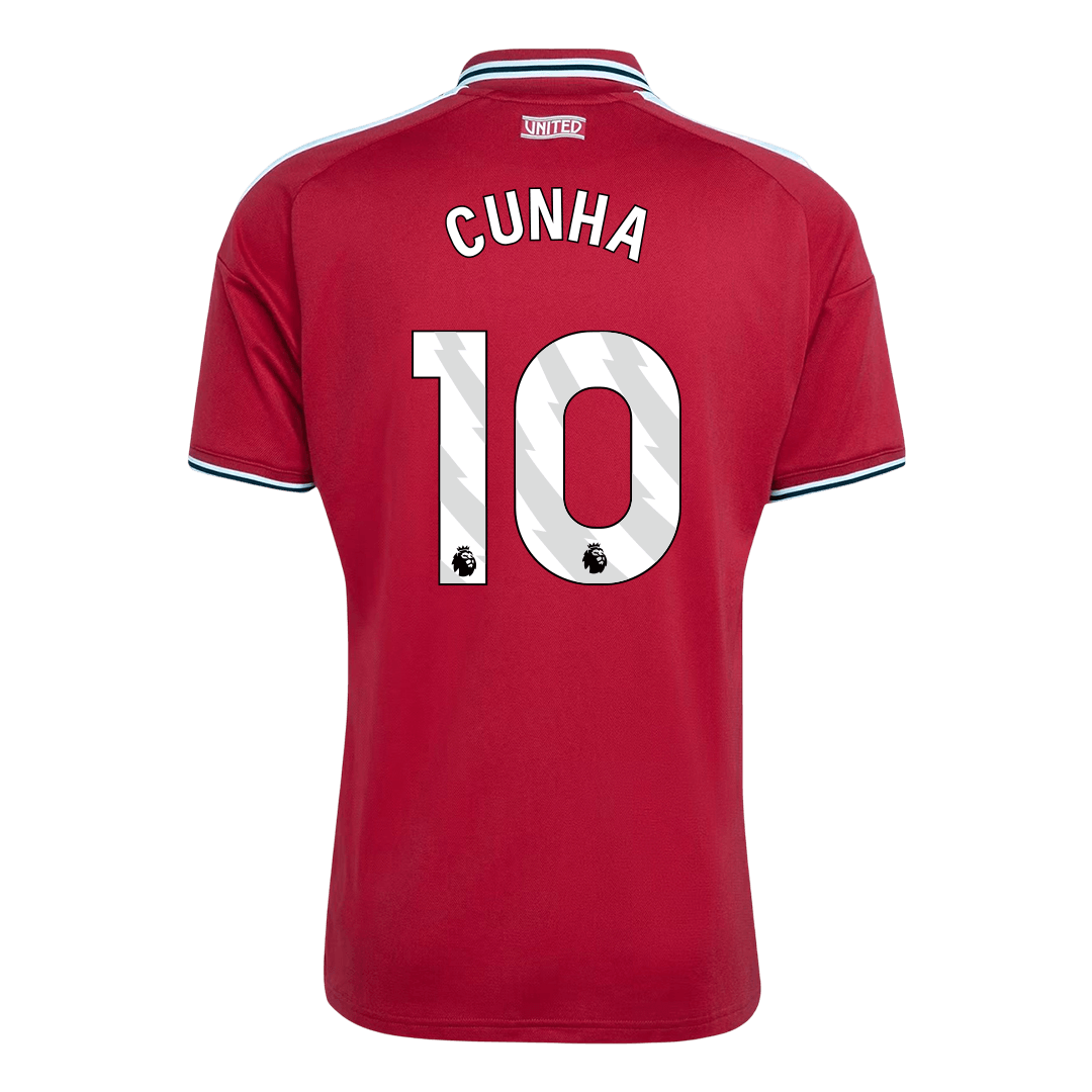 CUNHA #10 Manchester United Domicile Maillot 2026/27 Rouge