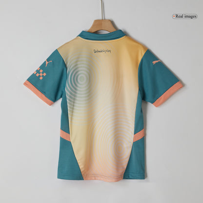 Manchester City Fourth Maillot Kit 2024/25 - Definitely City (UCL) Enfant