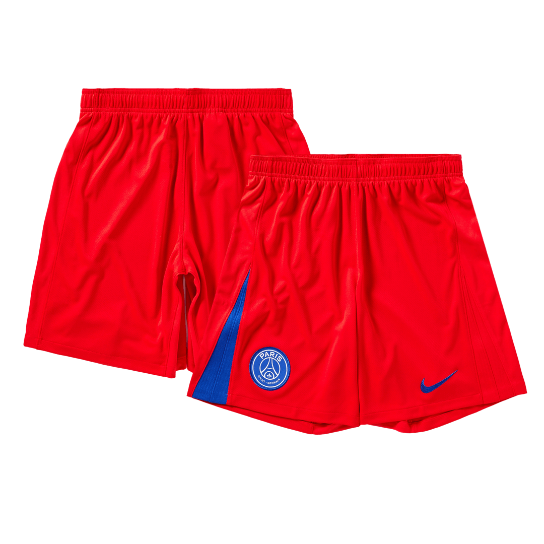Les Paris Third Maillot Kit 2025/26 Rouge