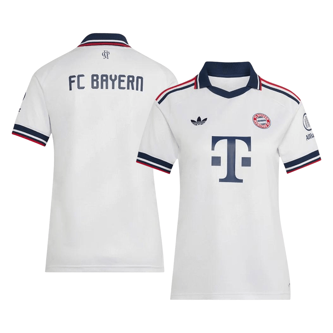 Femme Munich Extérieur Maillot 2026/27 Blanc