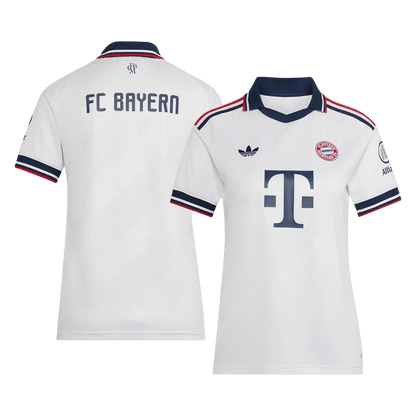 Femme Munich Extérieur Maillot 2026/27 Blanc