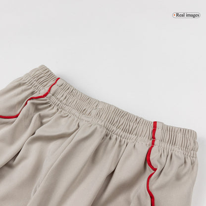 Lisbonne Extérieur Maillot Kit 2025/26 Junior Beige