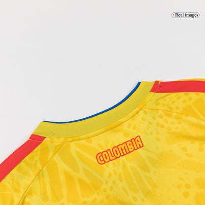 Colombie Domicile Maillot Kit Coupe du Monde 2026 Jaune