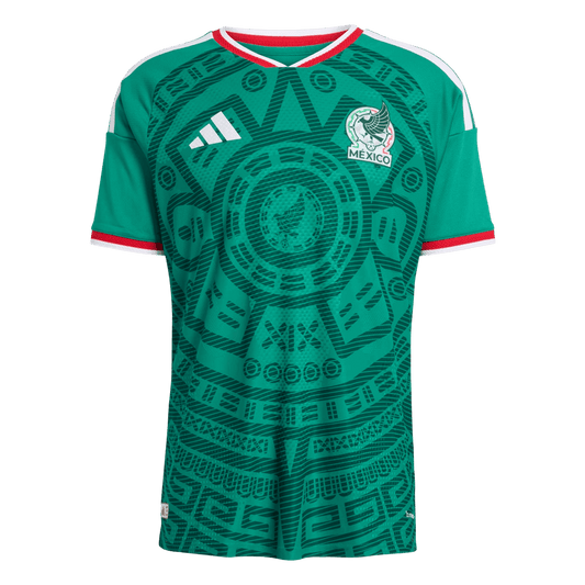 Mexique Domicile Maillot Coupe du Monde 2026 Vert Joueur