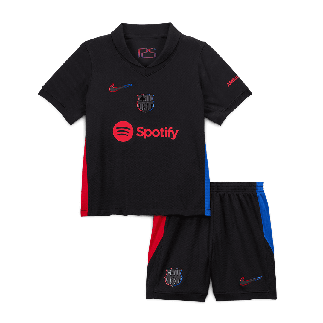 Barcelone Extérieur Maillot Kit 2024/25 Enfant - Mon Maillot Foot Store