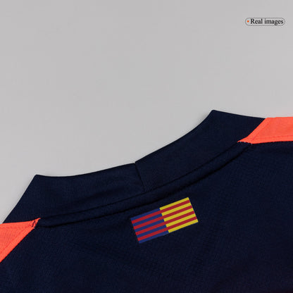 Barcelone Third Maillot Kit 2025/26 Enfant Orange