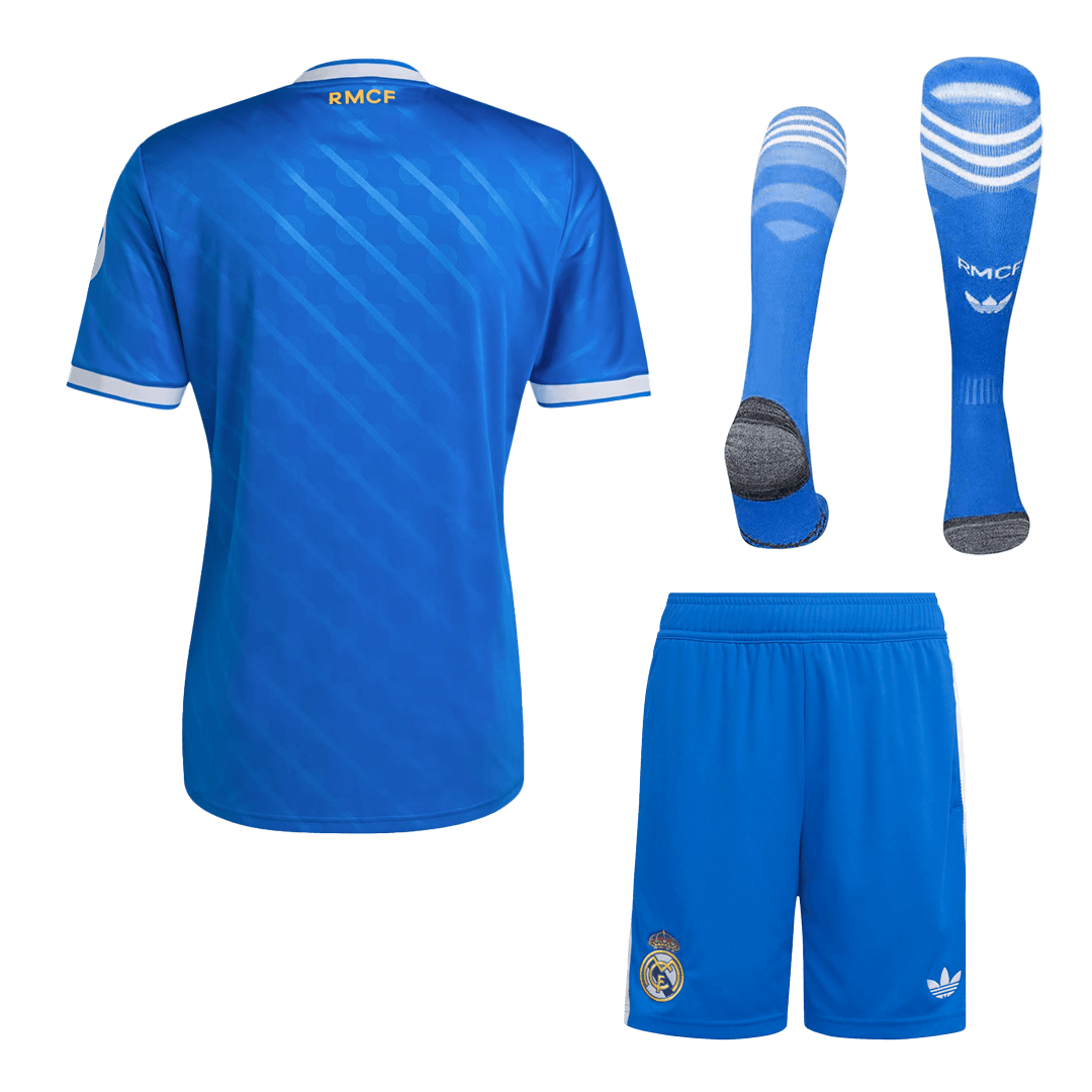 Real Madrid Third Maillot Kit 2025/26 Bleu