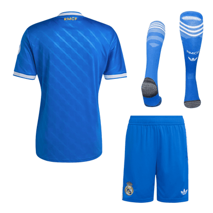 Real Madrid Third Maillot Kit 2025/26 Bleu