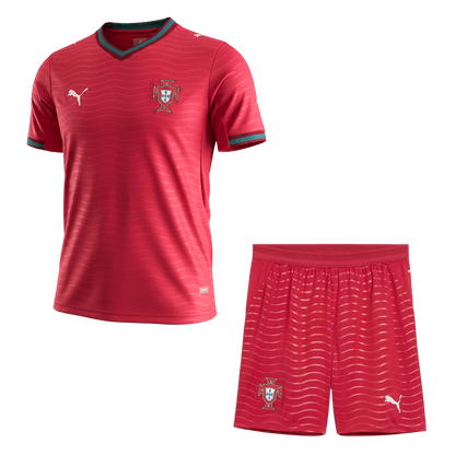Portugal Domicile Maillot Kit - Coupe du Monde 2026 Rouge