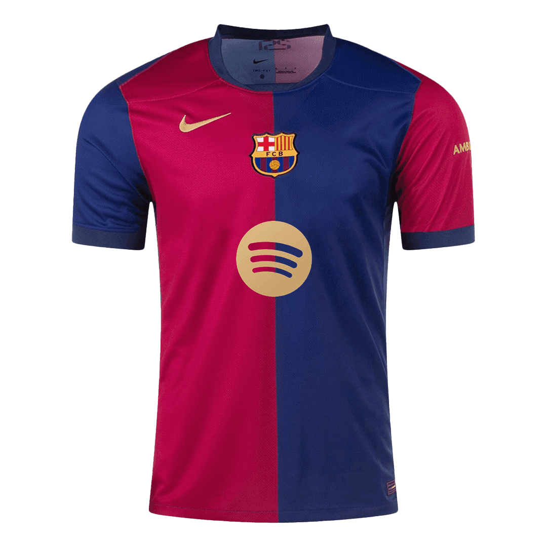 LAMINE YAMAL #19 Barcelone Domicile Maillot 2024/25 Spotify Logo Without Text - Super - Mon Maillot Foot Store