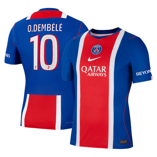 O. DEMBÉLÉ #10 Les Paris Domicile Maillot 2026/27 Dark Blue Joueur