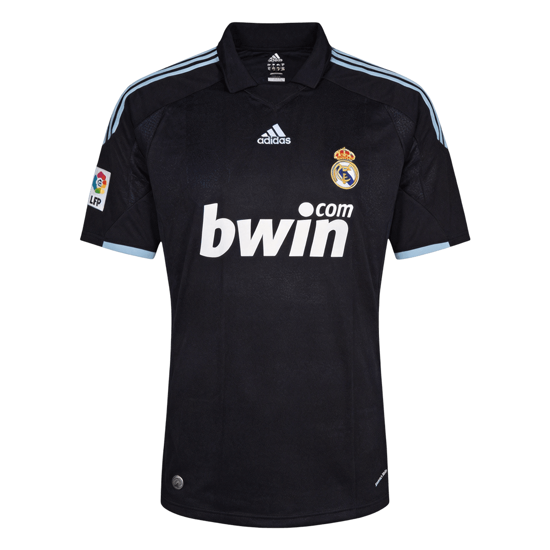 Retro Real Madrid Uitshirt 2009/10 Zwart