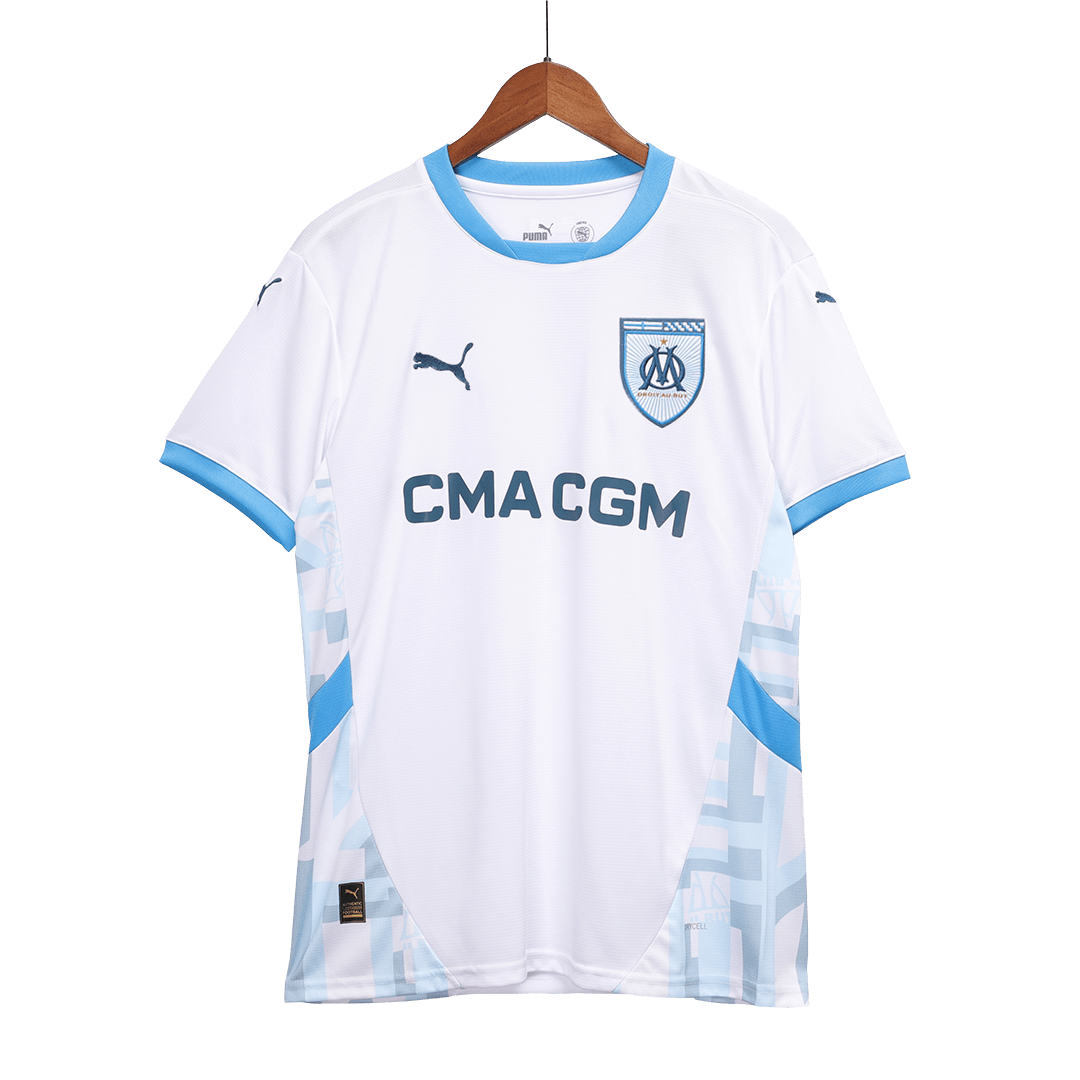 Olympique de Marseille Domicile Maillot 2024/25 Grande Taille