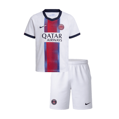 Les Paris Extérieur Maillot Kit 2026/27 Enfant Blanc