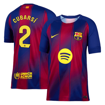 CUBARSÍ #2 Barcelone Domicile Maillot 2025/26