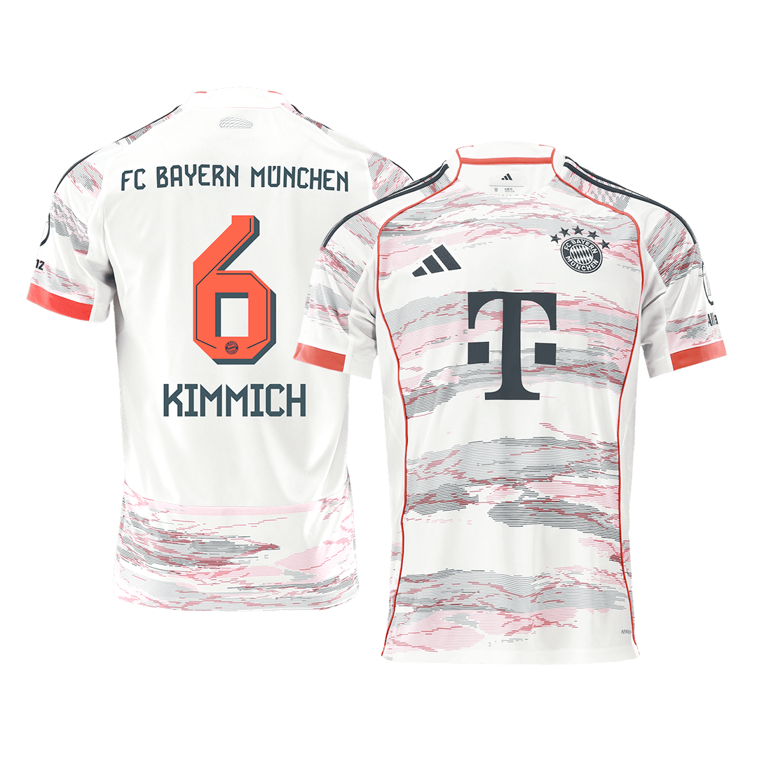 KIMMICH #6 Munich Extérieur Maillot 2025/26 Blanc
