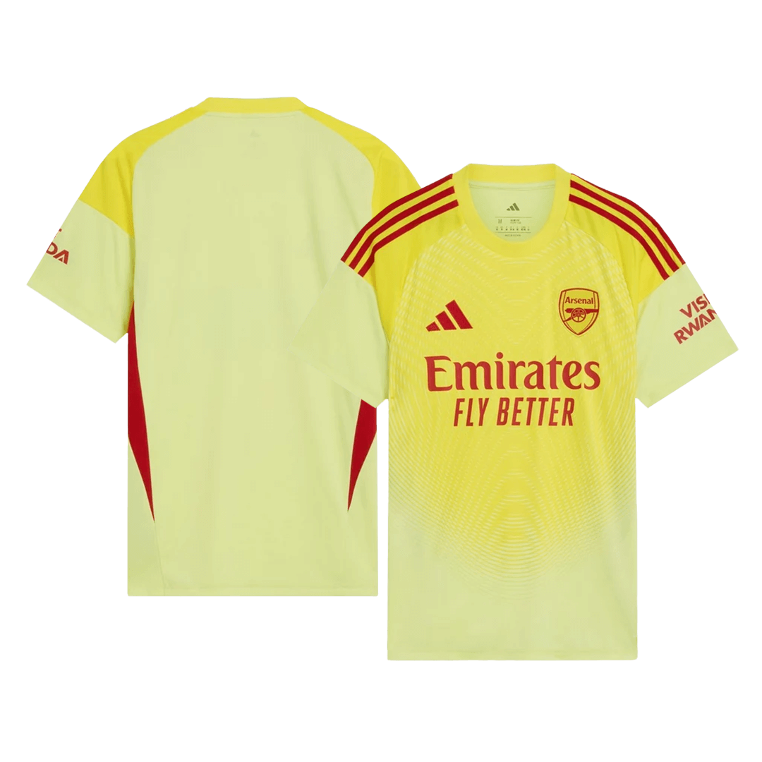 Arsenal Gardien Maillot 2025/26 Grande Taille