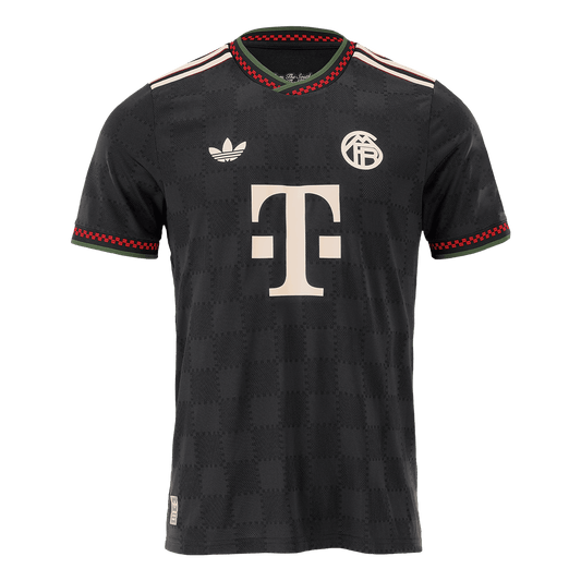 Bayern Munich Third Maillot 2025/26 Noir Authentique