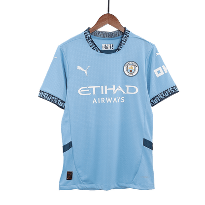 Manchester City Domicile Maillot 2024/25 Authentique Grande Taille