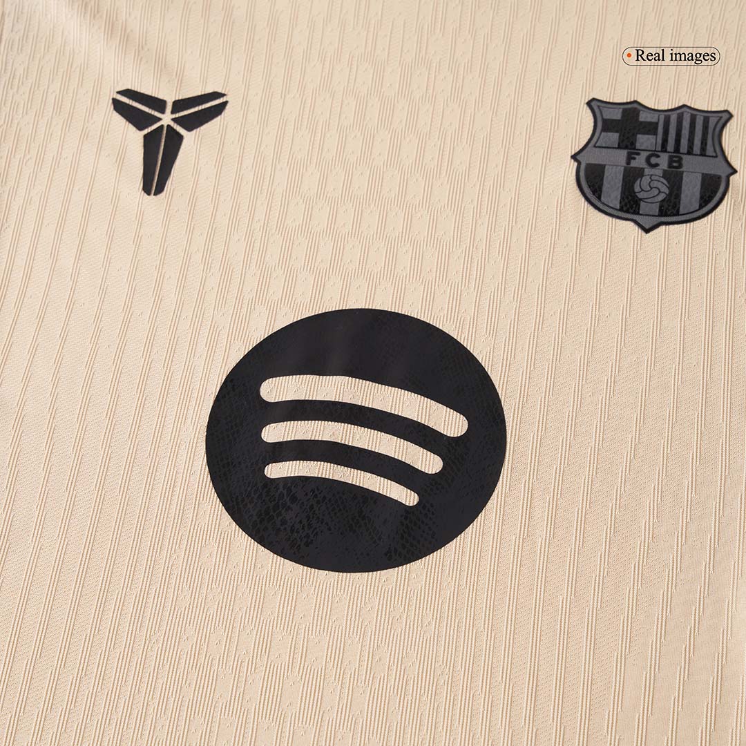 ROONY #19 Barcelone Extérieur Maillot 2025/26 Jaune Joueur - UCL