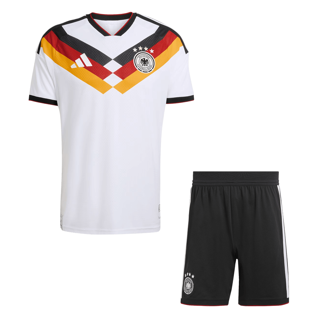 Allemagne Domicile Maillot Kit Coupe du Monde 2026 Blanc