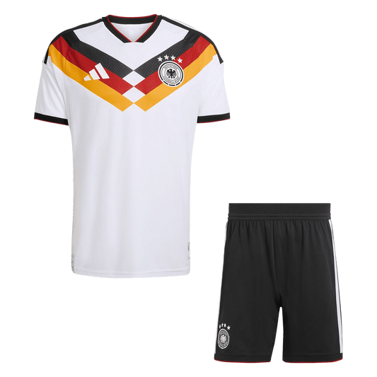 Allemagne Domicile Maillot Kit Coupe du Monde 2026 Blanc