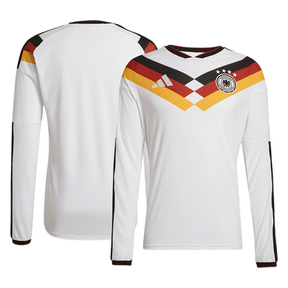 Allemagne Domicile Maillot Manches Longues - Coupe du Monde 2026 Blanc