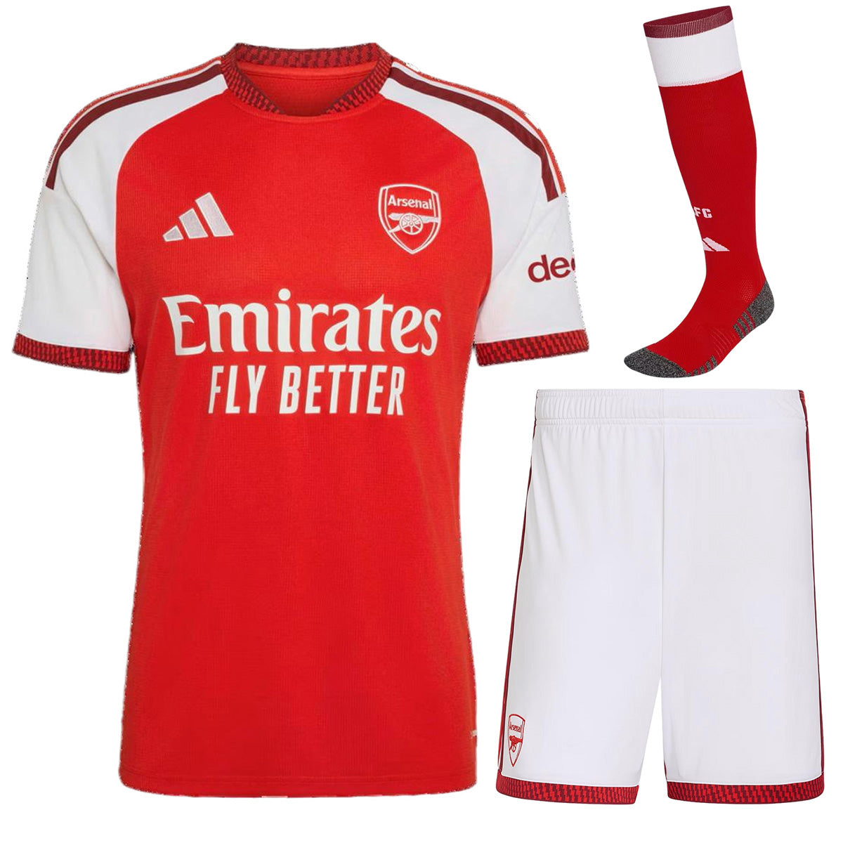 Arsenal Domicile Maillot Kit 2026/27 Rouge - Super