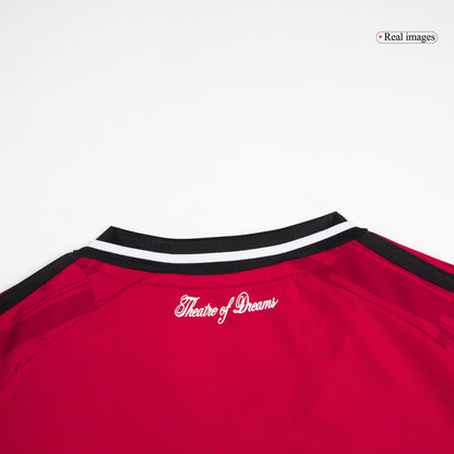 MOUNT #7 Manchester United Domicile Maillot 2025/26 Rouge - Super