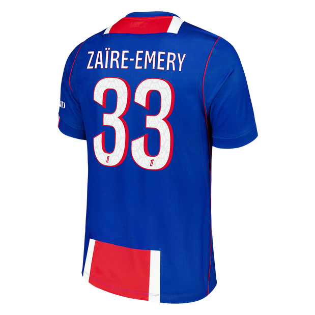 ZAÏRE-EMERY #33 Les Paris Domicile Maillot 2026/27 Old Royal