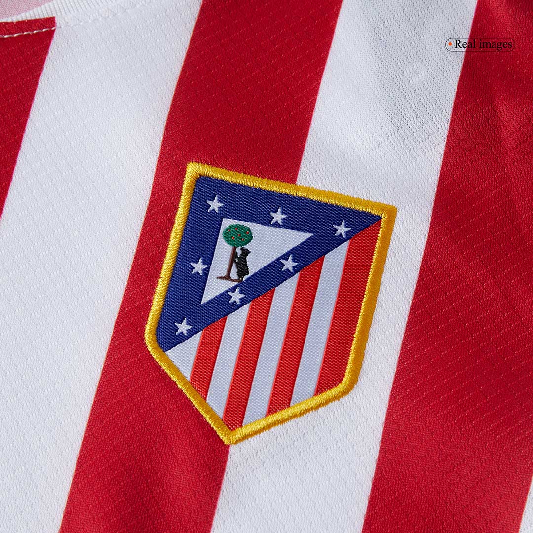 Atlético Domicile Maillot Kit 2025/26 Junior Red&White