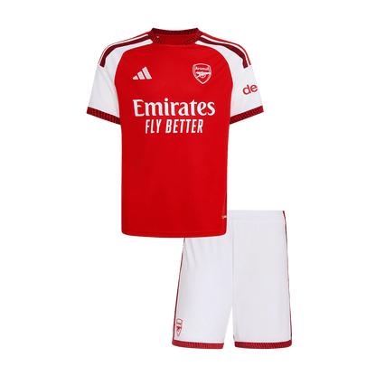CHAMPIONS #26 Arsenal Domicile Maillot Kit 2026/27 Enfant Rouge